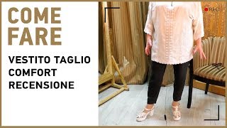 Pantalone donna lunghezza midi Pantalone nero taglie forti Come creare il tuo vestiario [upl. by Kalinda87]