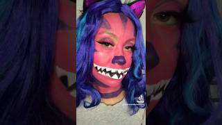 Cheshire Cat 31daysofhalloweenmakeup [upl. by Friedlander]