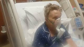 Example of an ALBUTEROL Breathing Treatment in a Hospital Room Application DEMONSTRATION [upl. by Paluas]