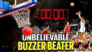 Unbelievable Buzzer Beaters that Shocked the World [upl. by Blader130]