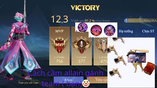 Cách cầm allain gánh team  team bạn 🤡 [upl. by Ardnot]