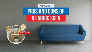 Pros and Cons of a Fabric Sofa  Mandaue Foam  MF Home TV [upl. by Eneleh]