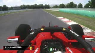 Vettel F1 2020 Onboard Magione Circuit  Assetto Corsa [upl. by Itsrejk]