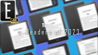 Top 5 eReaders of 2023 [upl. by Llerad]