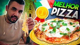 CAÇANDO A MELHOR PIZZARIA DA ITÁLIA [upl. by Mahalia]