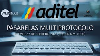 Webinar 02  quotPasarelas MultiProtocolo y Routersquot [upl. by Bartholemy]