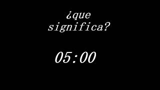 SIGNIFICADO DE LA HORA EXACTA 0500 numerologia espiritualidad universo [upl. by Ylram]