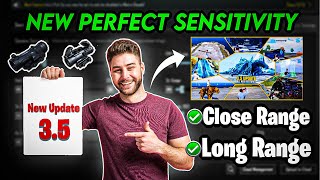 New Update 35 🔥World Best Sensitivity All Settings And For All Devices pubgm amp bgmi [upl. by Ojiram]