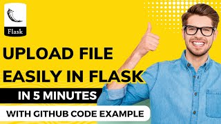 Upload Files Using Flask  Python Tutorial [upl. by Htidirem433]