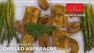 Air Fryer Mahi Mahi with Grilled Asparagus Recipe 🐟  Emeril Everyday French Door AirFryer 360 [upl. by Avraham]