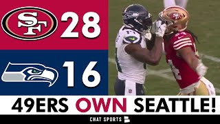 49ers SWEEP The Seahawks  49ers Injury News On Charvarius Ward amp Javon Hargrave Instant Reaction [upl. by Nayarb]