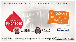 210 PingaFogo com Jorge Elarrat e Samia Awada [upl. by Gniy677]