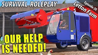 STEVEN BELL NEEDS OUR HELP  Survival Roleplay  Farming Simulator 17  Letton Farm  Ep 20 [upl. by Flip803]