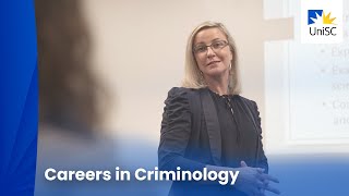 Careers in criminology [upl. by Lenaj179]