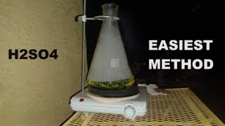 Purifying Sulfuric Acid Drain Cleaner Easiest Method [upl. by Kong]