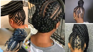 Gorgeous Stitch Braids Styles Hairstyles 🔥😱2024 [upl. by Nerdna]