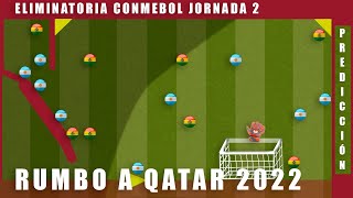 Eliminatoria CONMEBOL Jornada 2  Rumbo a Qatar 2022  Predicción [upl. by Nevet510]