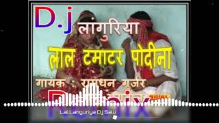 Lal Tamatar podina Languriya Mange rojina🎵 Ramdhan Gurjar Languriya🎧 DJ remix Salu Yadav Firozabad [upl. by Karoly]