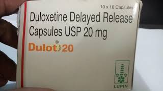 Dulot 20 MG Capsule  Uses Dosage Side Effects Price in hindi [upl. by Cleary]