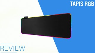 LE MEILLEUR TAPIS DE SOURIS RGB XXL Aliexpress A MOINS DE 15€ meilleur que le Flow up [upl. by Morrissey]