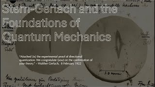 An Introduction to the SternGerlach Experiment and Quantum Mechanics [upl. by Garold]