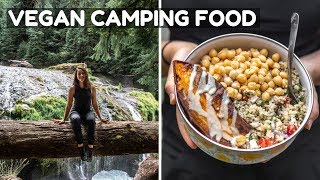 What I Ate While Camping Vegan [upl. by Seadon931]