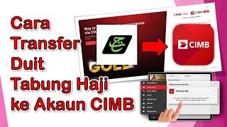 Cara Transfer Duit Tabung Haji ke Akaun CIMB melalui Laman Web CIMB Clicks [upl. by Nigen]