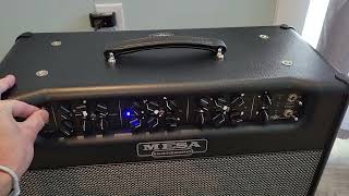 Mesa Boogie Triple Crown 50 Combo Loud Hiss [upl. by Ahsyek725]