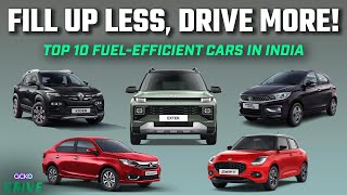 Top 10 FuelEfficient Cars in India Which One To Buy In 2024 [upl. by Bergmans]