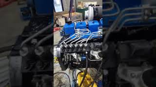 dodge ram Cummins 6bt 5 9L diesel engine assembly [upl. by Anyl]