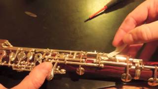 Skin Pad Adjustment Oboe [upl. by Gerhan]