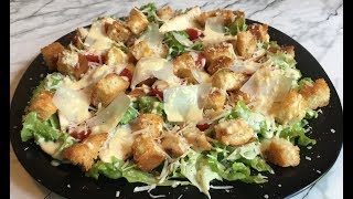 Идеальный Салат quotЦезарьquot и Правильное Его Приготовление  Caesar Salad  Греческий Салат [upl. by Bryner]