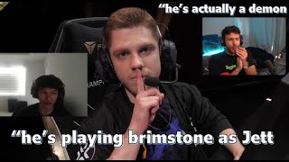 Sinatraa amp SEN Tarik reacts EG Demon1 INSANE ACE amp being the VILLAIN vs DRX [upl. by Raimes883]