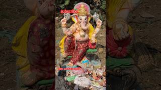 Jay shree Ganesh  Plaster of peris statues  Narmada kinare ka view shorts ganpativisarja shiv [upl. by Icnarf]