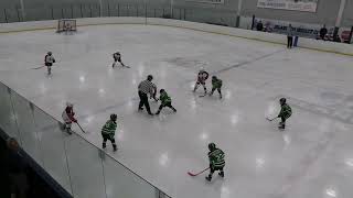 2016 Islanders HC Elite Team Merrimack vs Bay State Wave 92124 Merrimack College Gallant Arena [upl. by Iarised]