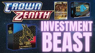 Crown Zenith  Pokemon Investment BEAST [upl. by Mcclees]