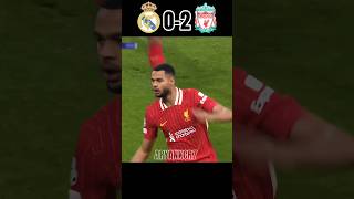 Real Madrid VS Liverpool Insane Goals 🤯💥🔥 [upl. by Ledif203]