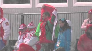 125km biathlon standing visually impaired  Nordic skiing  Vancouver 2010 Winter Paralympics [upl. by Bolan]