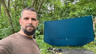 Decathlon Quechua Tarp L Snídaně u řeky Ostravice  Breakfast by the Ostravice river [upl. by Savanna386]