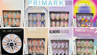 PRIMARK NEW COLLECTION  FAKE NAILS WITH GLUE  MARCH 2023 [upl. by Aros]