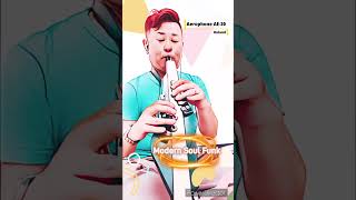 EWI奏者がAerophoneを吹いてみた第二弾。『Modern Soul Funk』Aerophone AE20 by Roland [upl. by Devol]