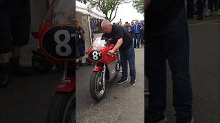 MV Agusta in the Spotlight Paddock Crowds Gather for a Close Look 🇮🇲 Manx GP 2024 [upl. by Oivaf]