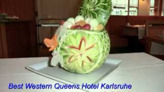 Metamorphose von Früchten oder Obstschnitzereien  Best Western Queenshotel Karlsruhe [upl. by Aokek]