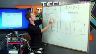 RAID 0 amp RAID 1 Setup Guide NCIX Tech Tips 77 [upl. by Assej923]