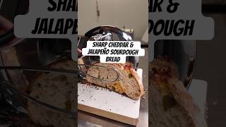 New amp Improved Sharp Cheddar amp Jalapeño Sourdough Bread sourdough microbakery [upl. by Avla]