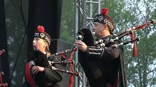 Auld Lang Syne Scottish bagpipes with a symphony orchestra [upl. by Suivatnad441]