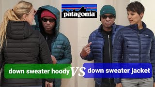 PATAGONIA Down Sweater Jacket Versus Hoody What is the best deal [upl. by Aibun367]