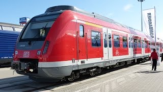 SBahn Stuttgart S4 Backnang  Schwabstraße [upl. by Teerpnam]