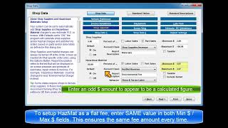 Mitchell 1 Manager SE Shop Management Software Setup HazMat Charges [upl. by Wilhelmina348]