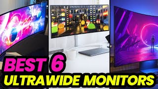 Best Ultrawide Monitors of 2024 Gaming Office and Creative Work [upl. by Selrhc]